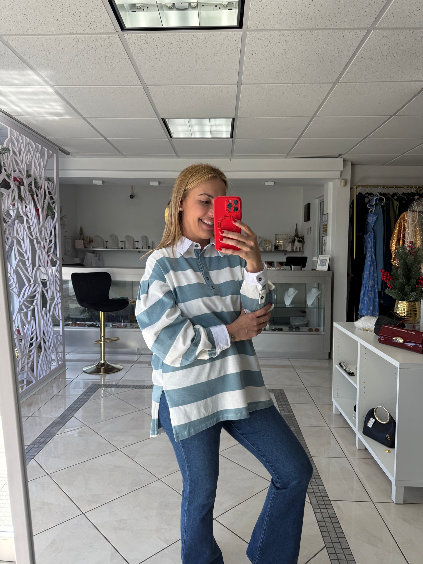 Oversized casual top