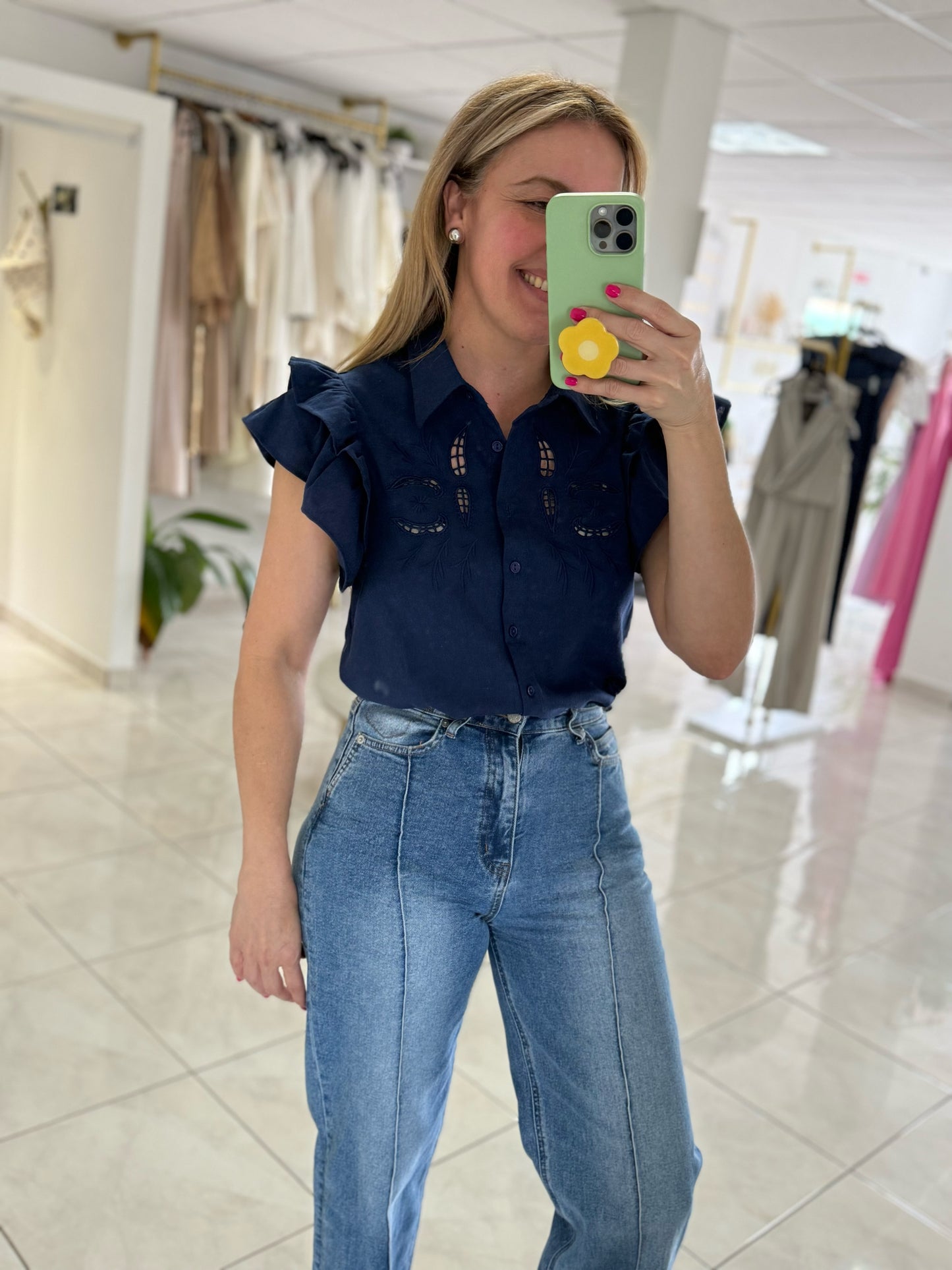 Lexi eyelet top