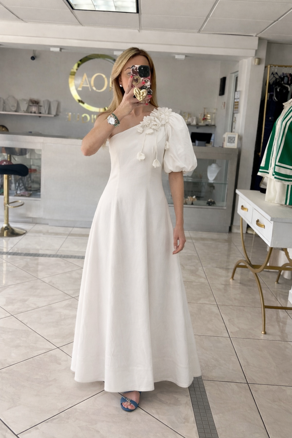 Lucía maxi dress