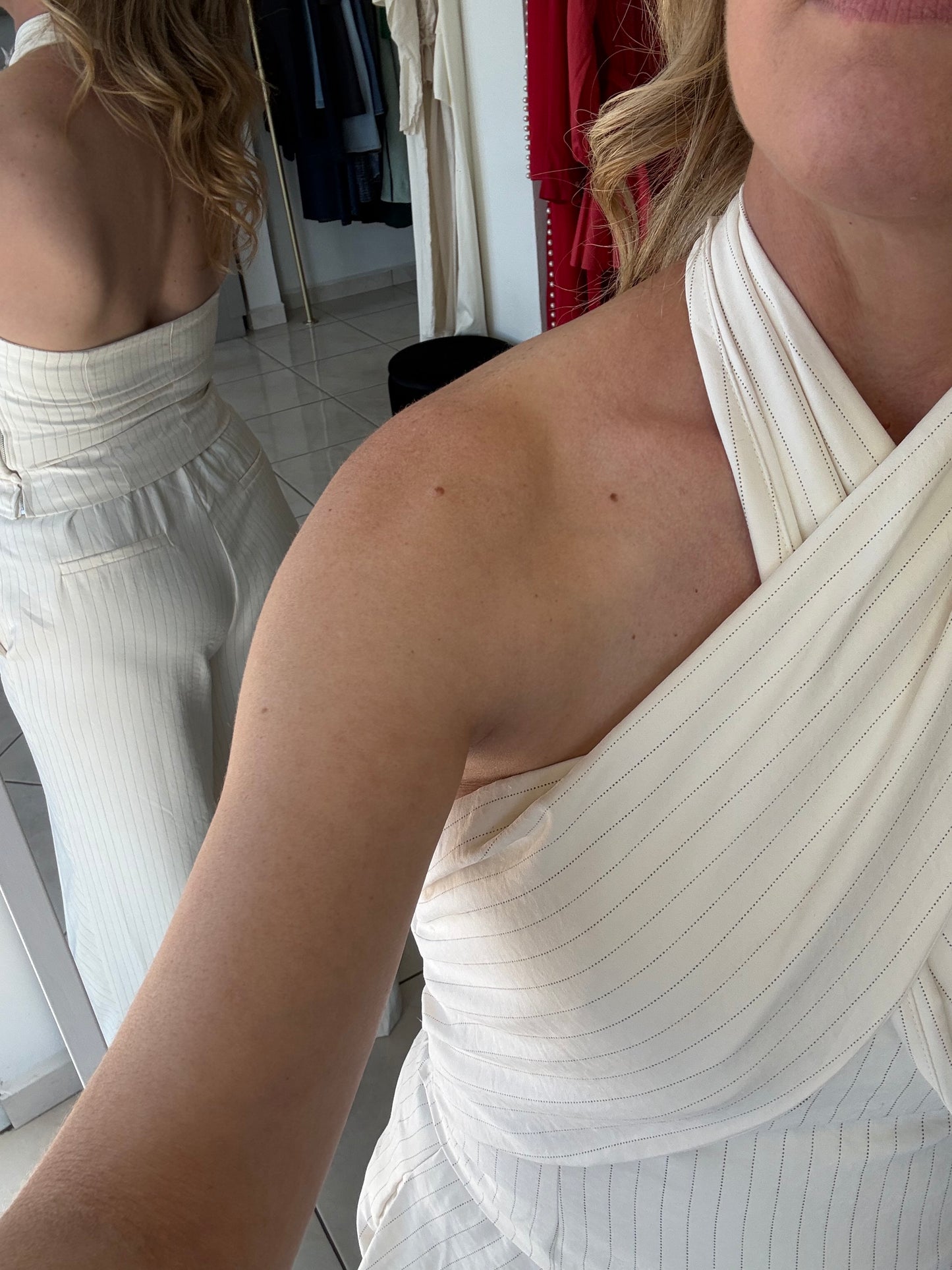 Pinstripes overlap set