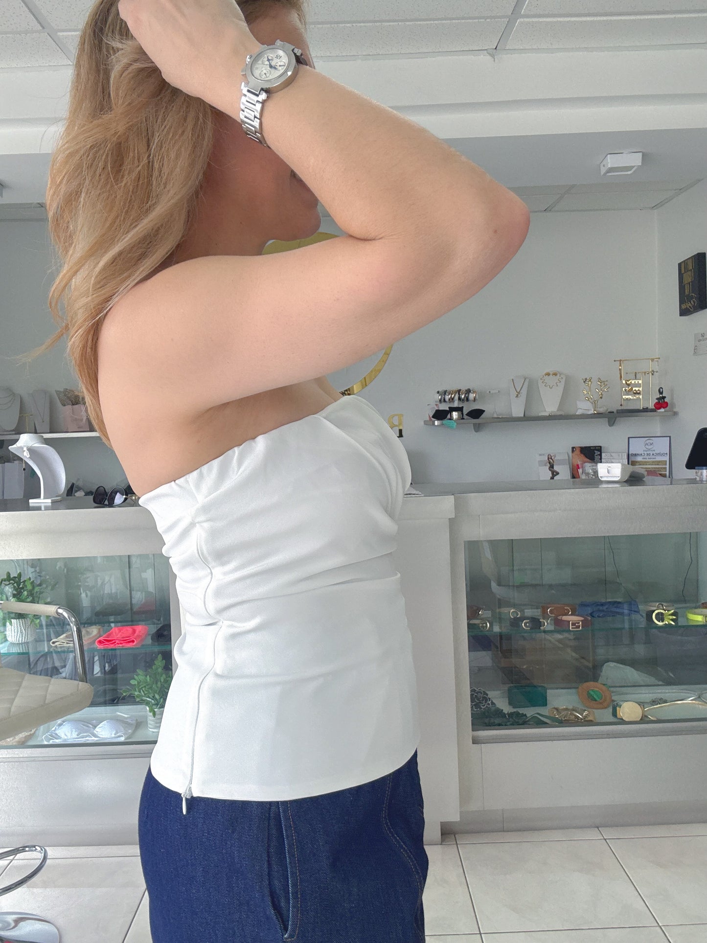 London off shoulder top