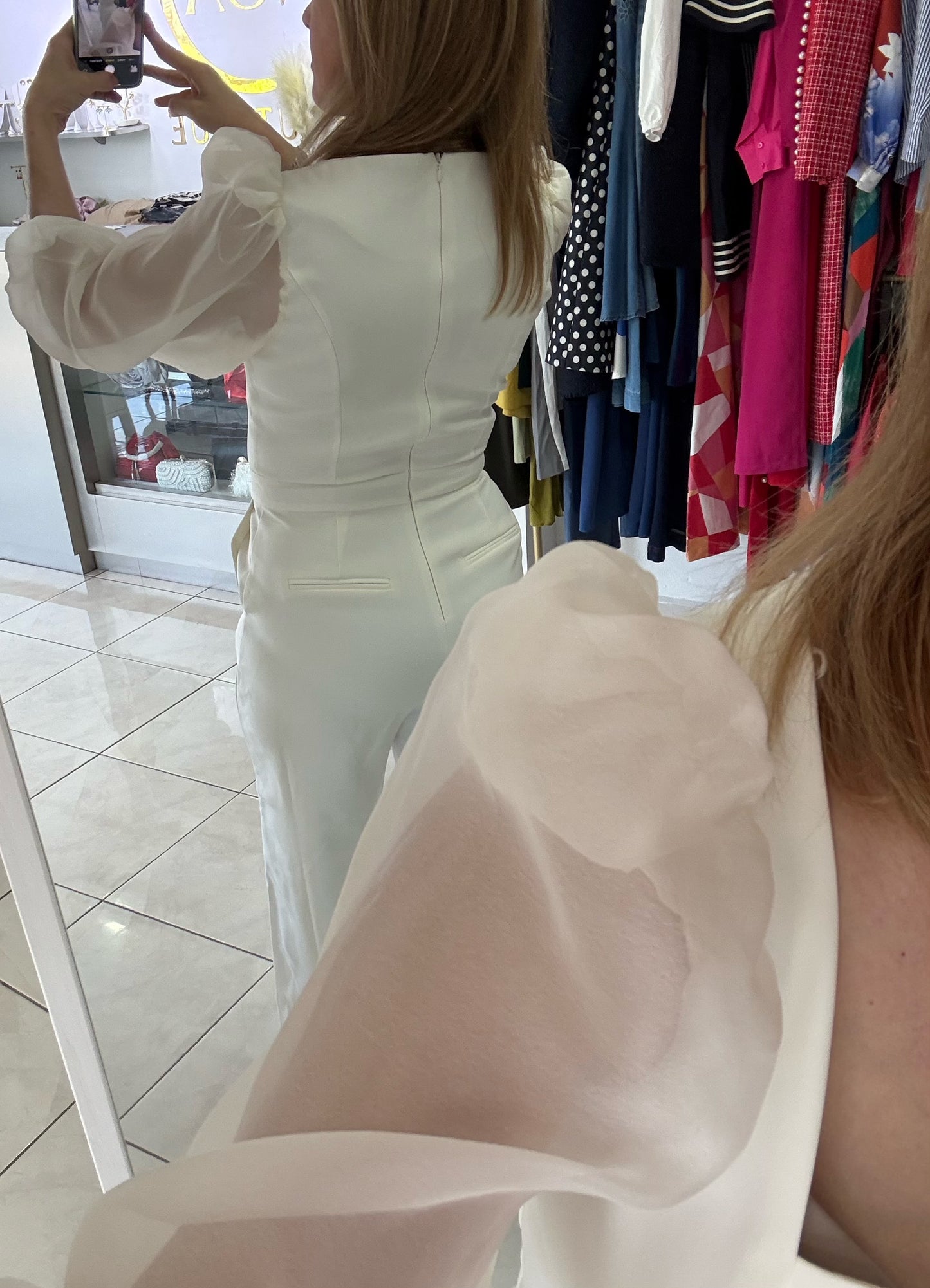 Ivory prestige jumpsuit