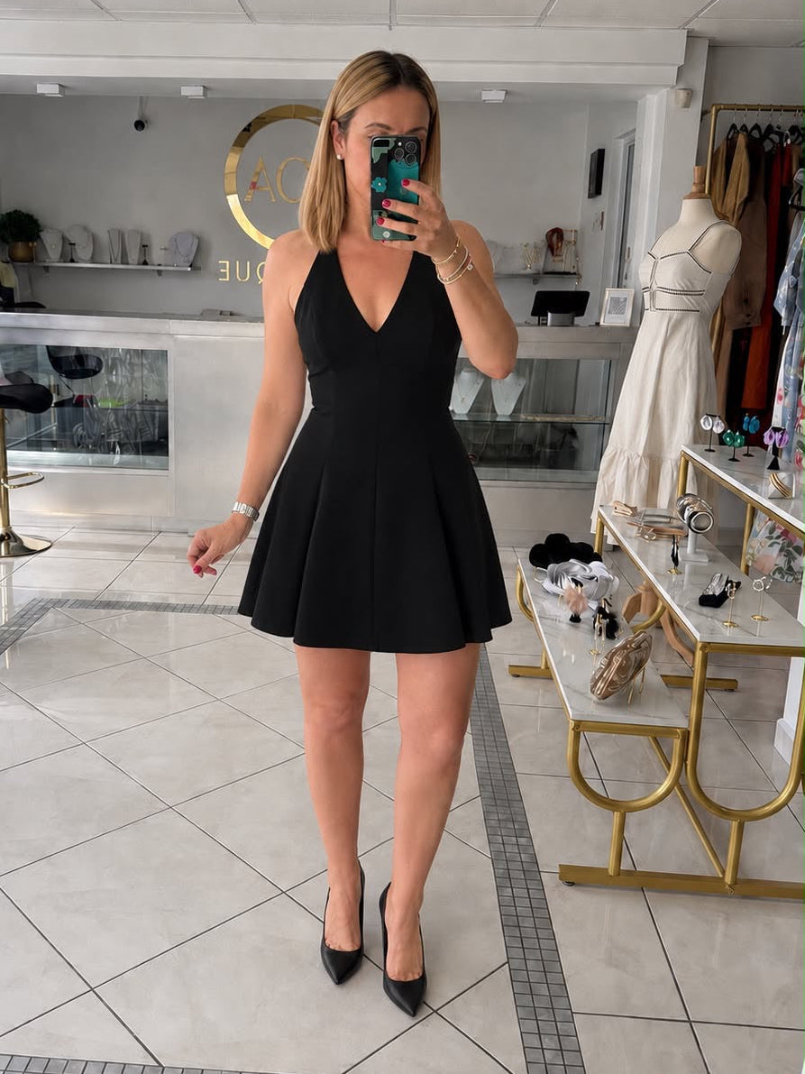 Isadora Black Dress