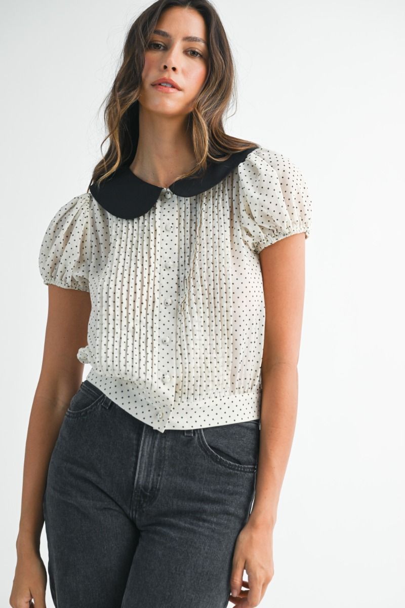 Polka Dot Blouse