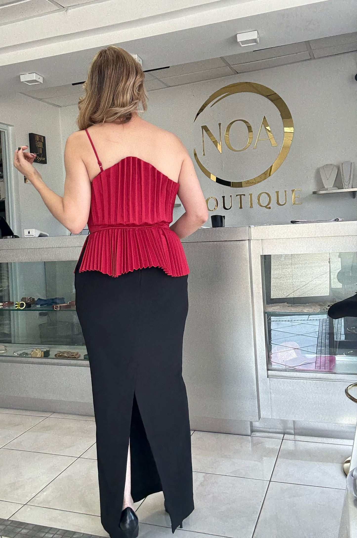 Blusa Avant Garde Plisada