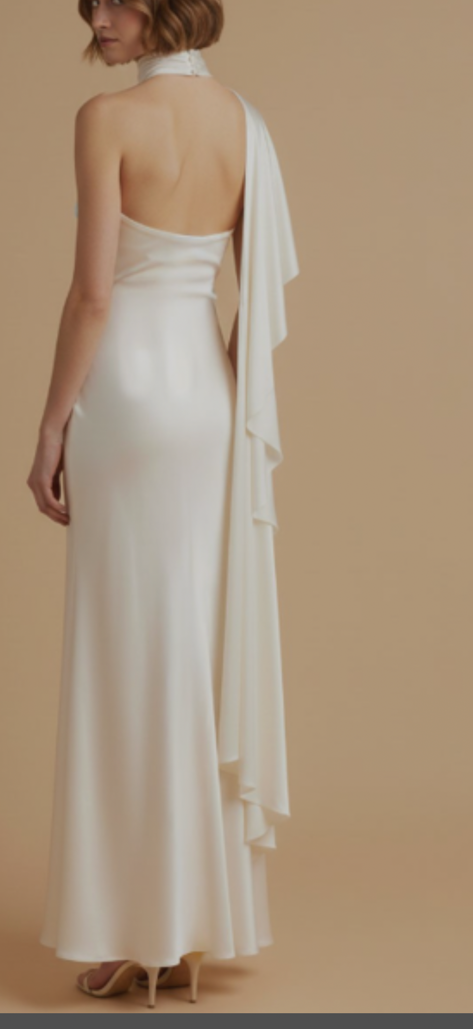 Génesis satin dress
