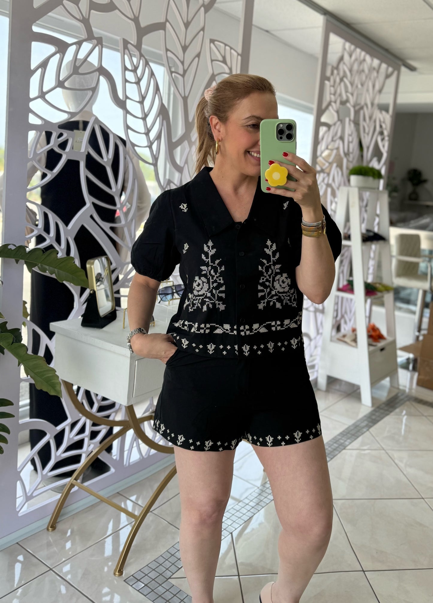 Vacay short set