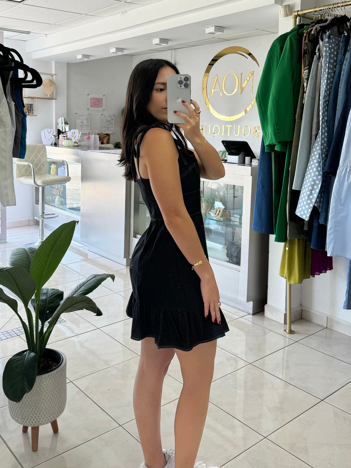 Denim Mini Dress