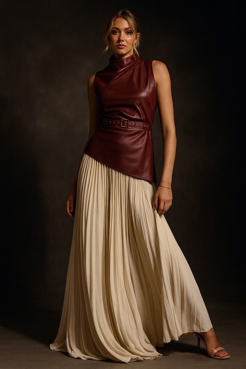 Dual Empire skirt set