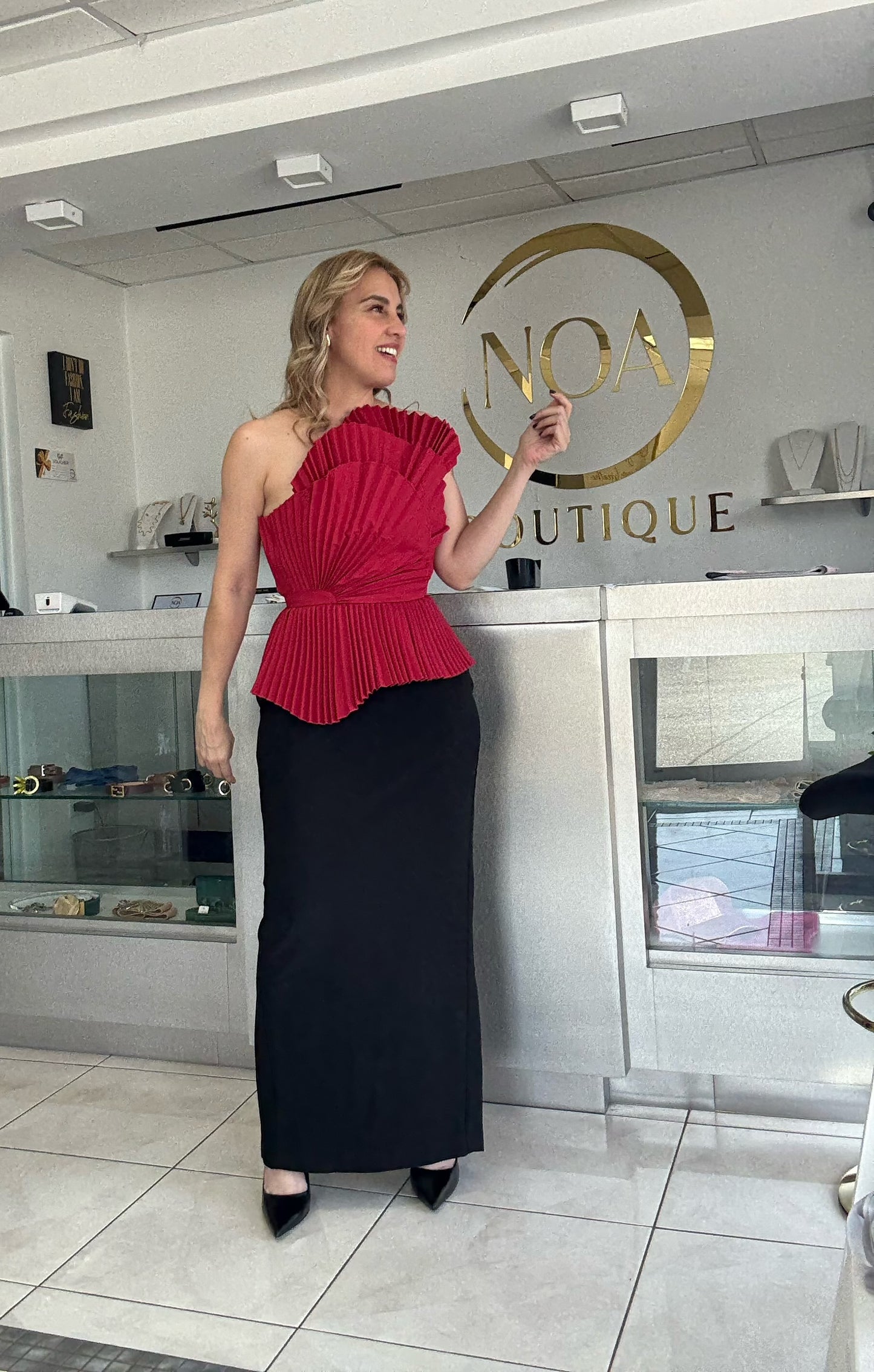 Blusa Avant Garde Plisada