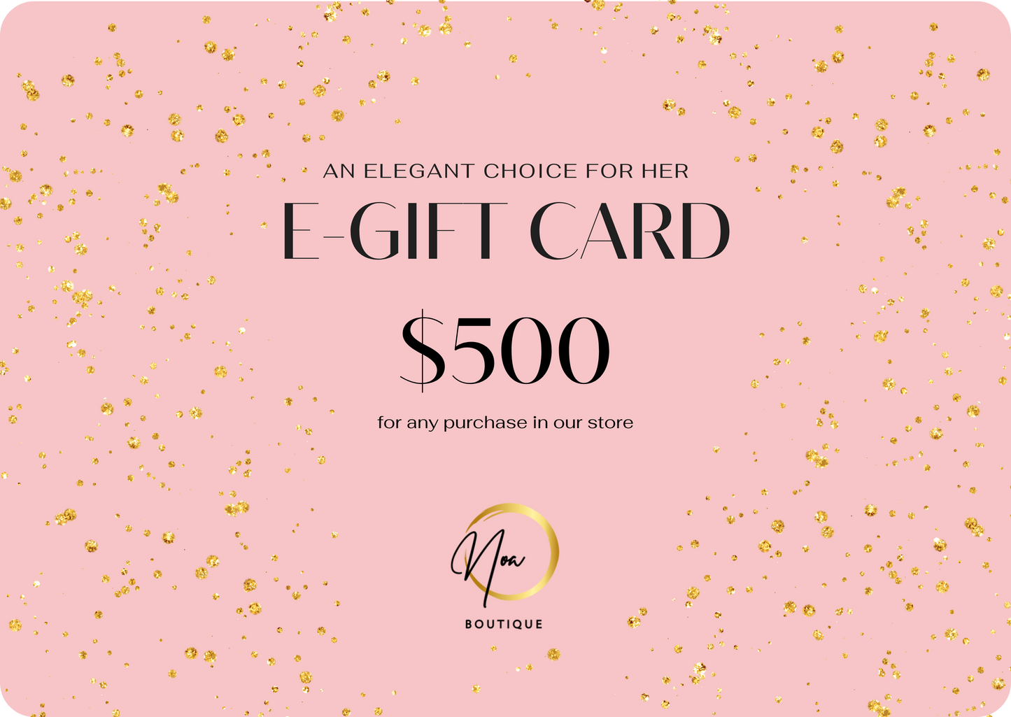 Noa E-Gift Card