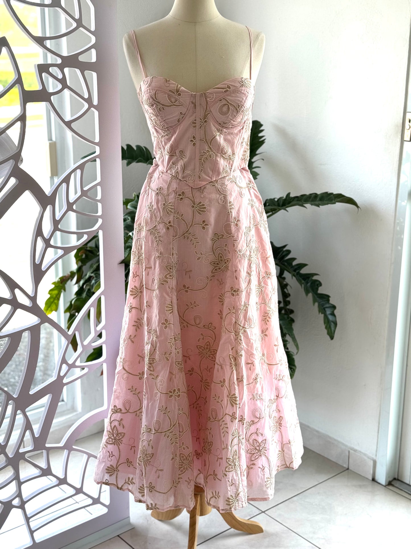 Evangeline Bustier-skirt set