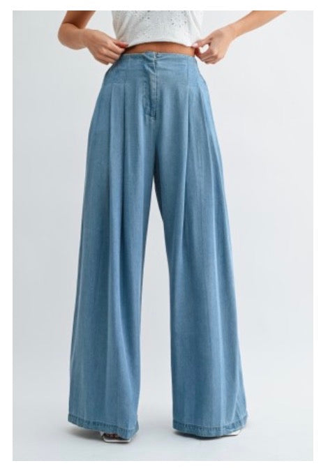 Easy Flow wide leg denim