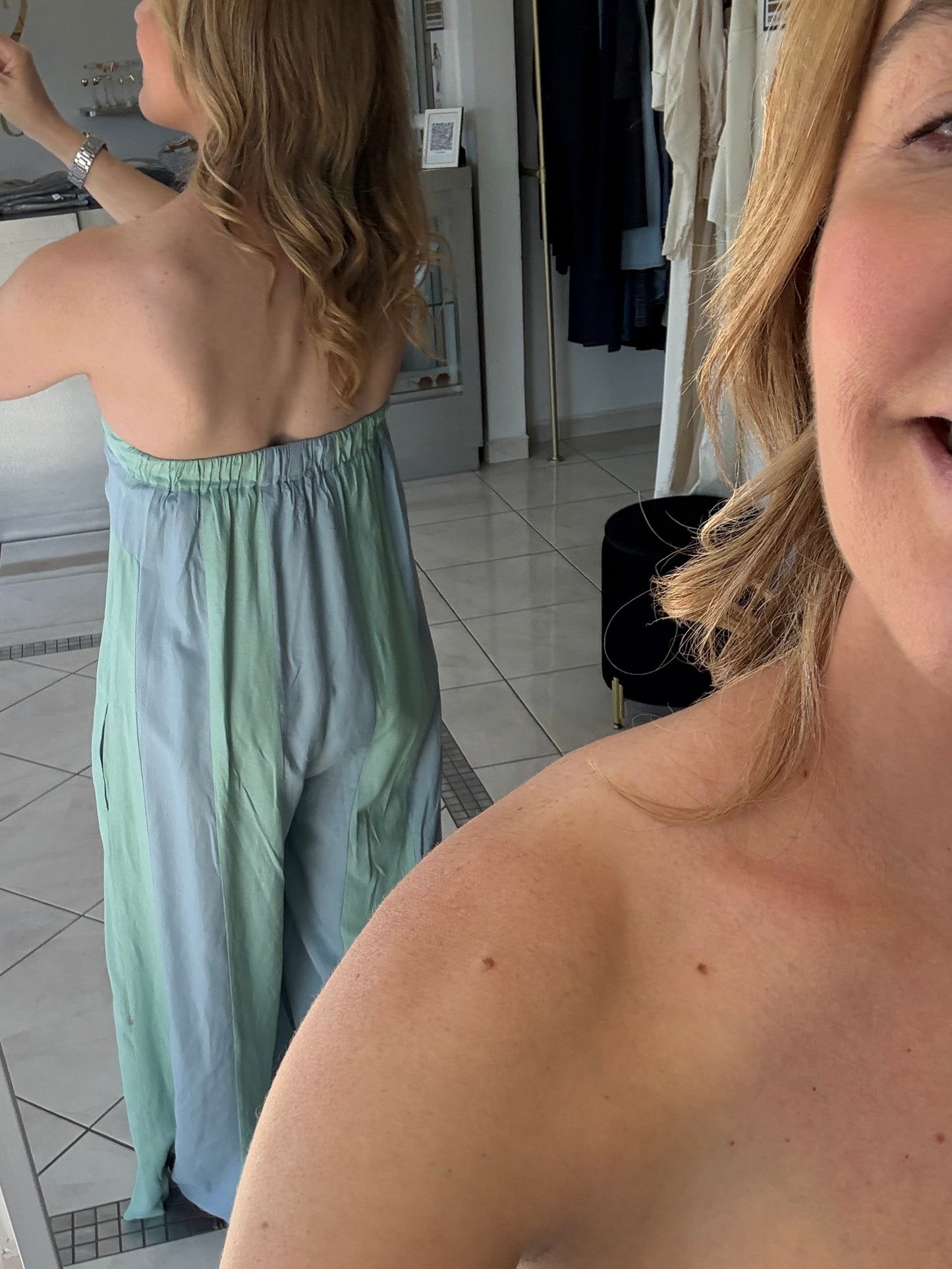 Strapless Jumpsuit