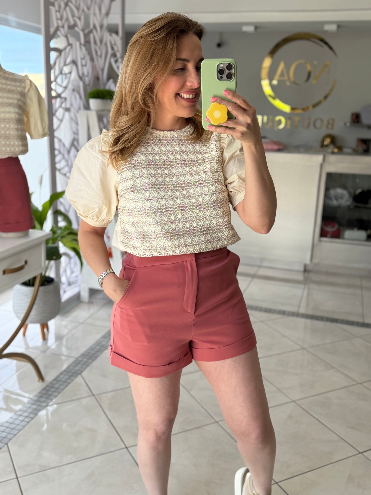 Salmon Short Pant