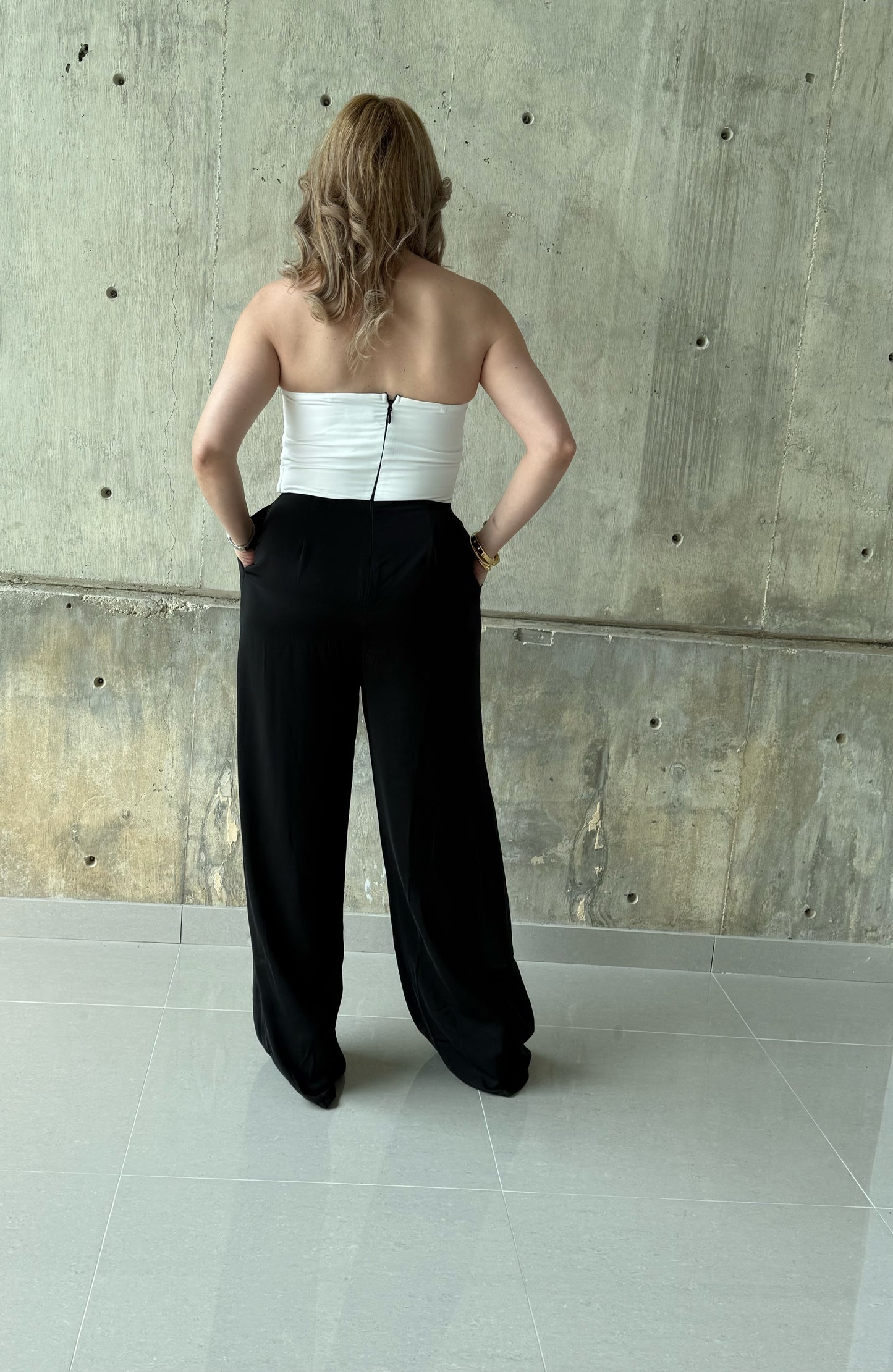 Josie color block jumpsuit