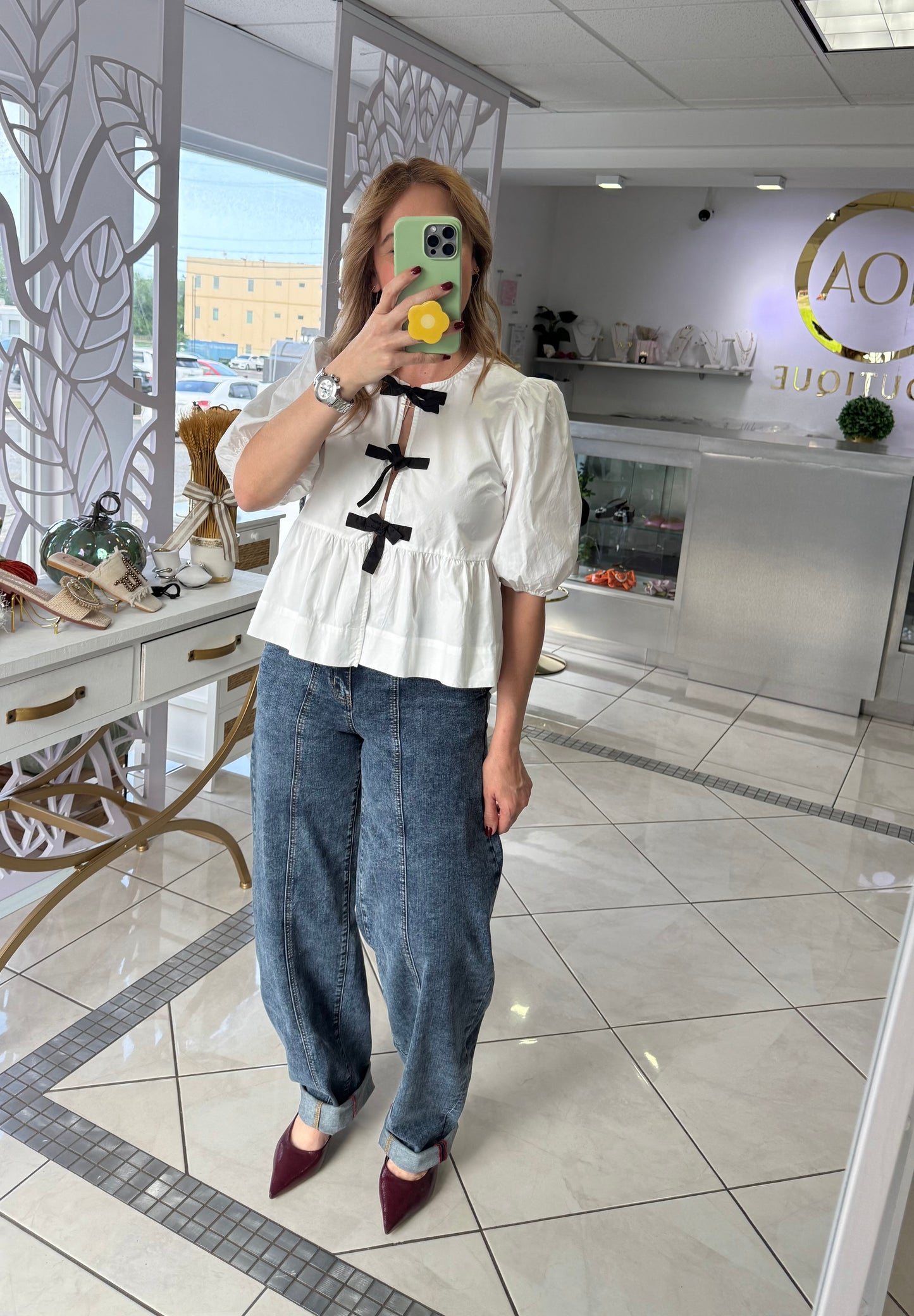 Slouchy vintage jean