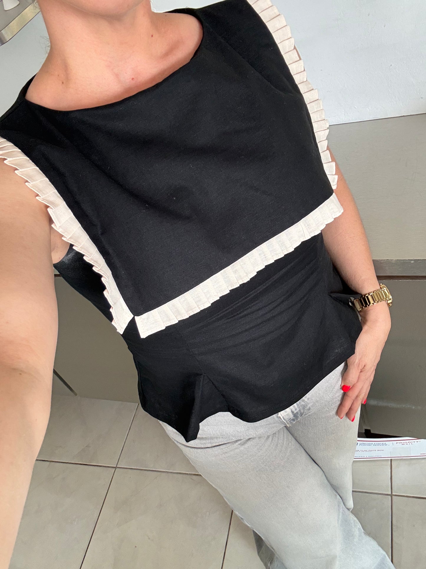 Sailor linen Blouse
