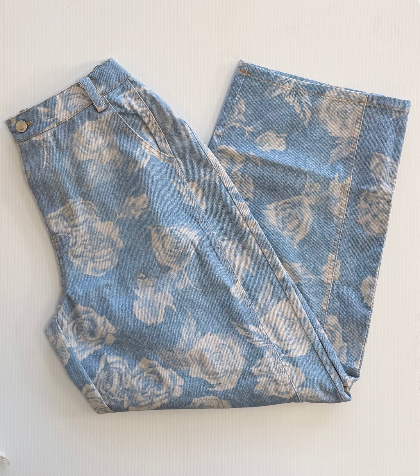 Bloom Barrel Denim