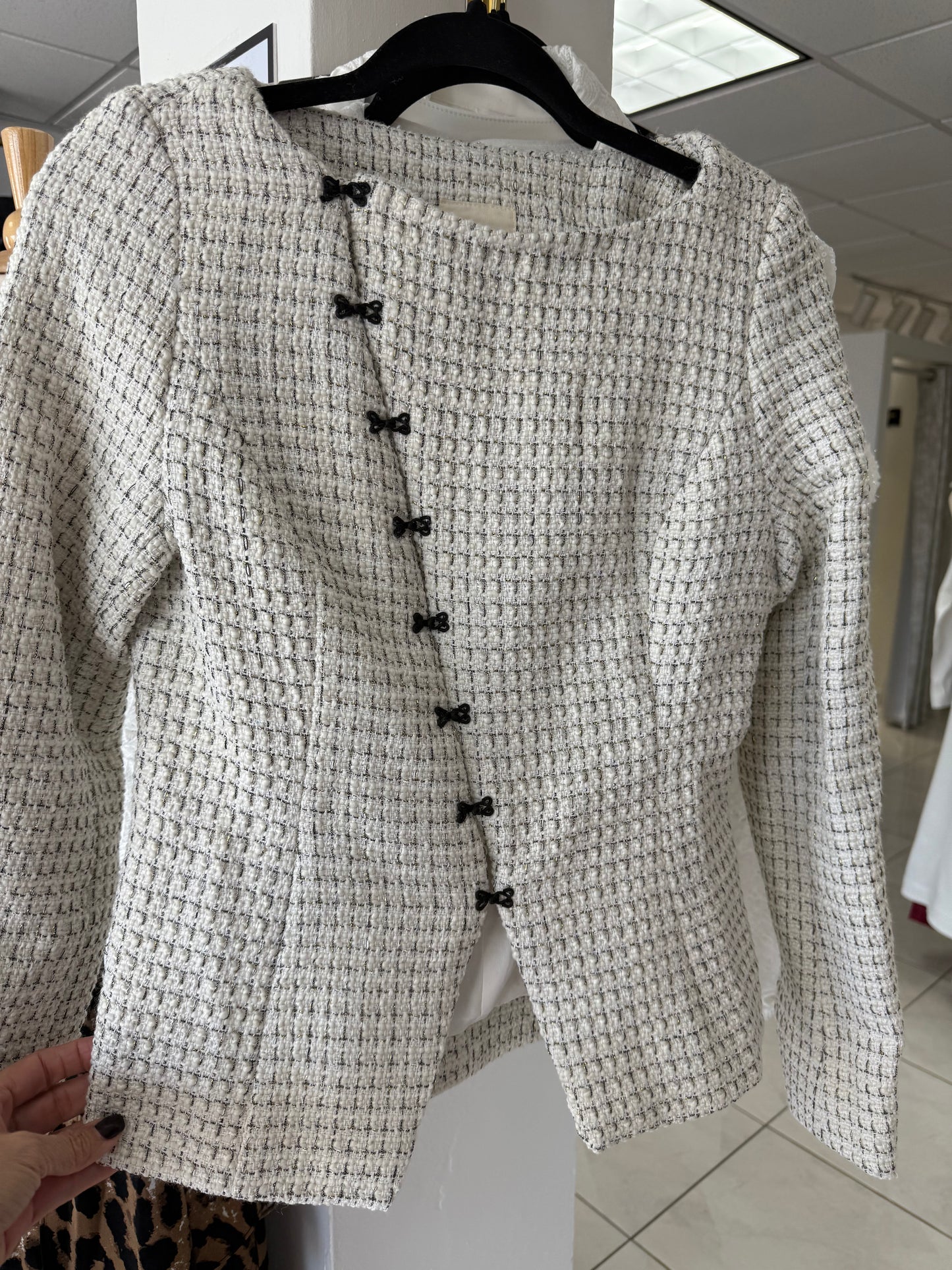 Elegance tweed jacket
