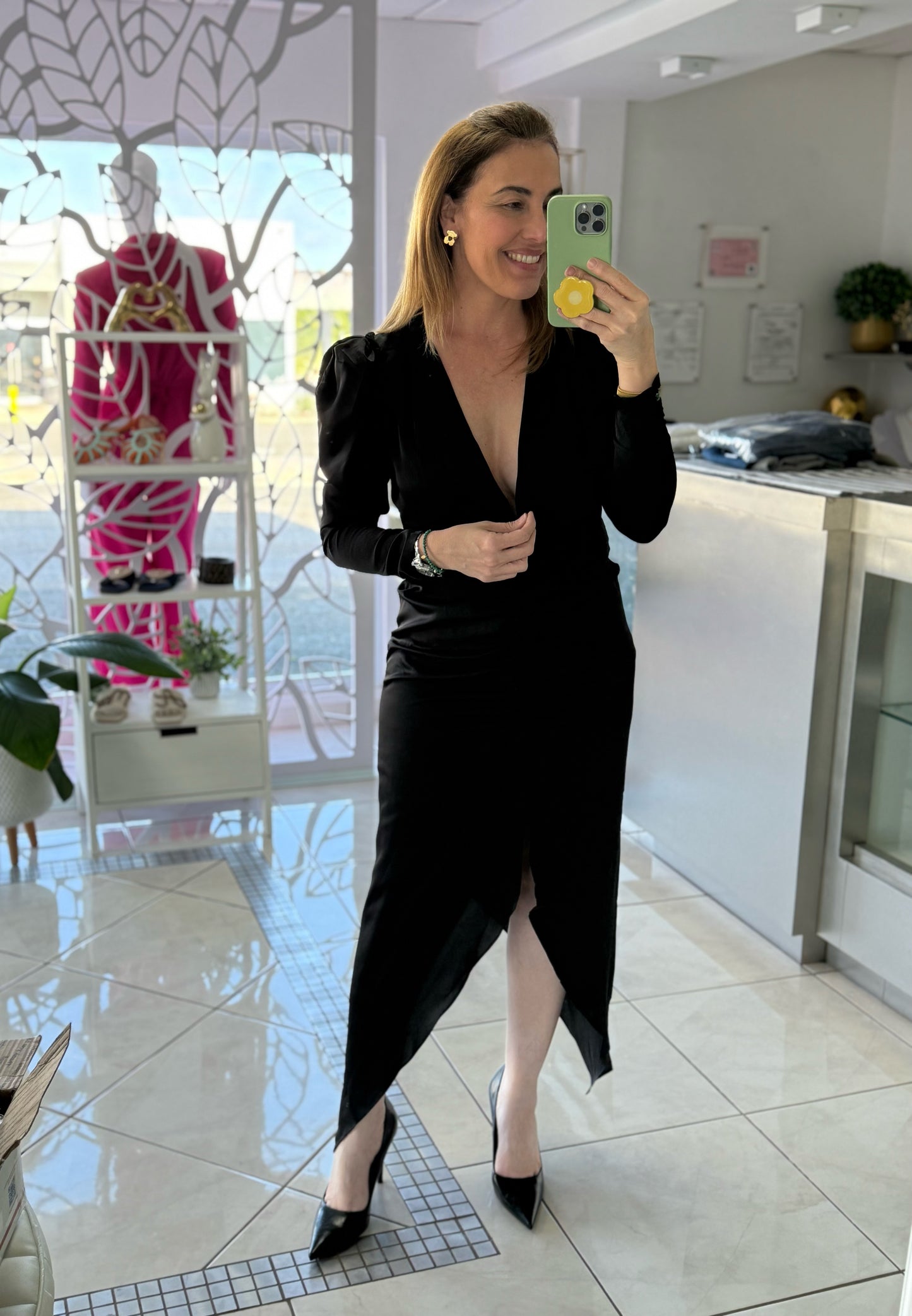 Elite Sartorial Midi Dress