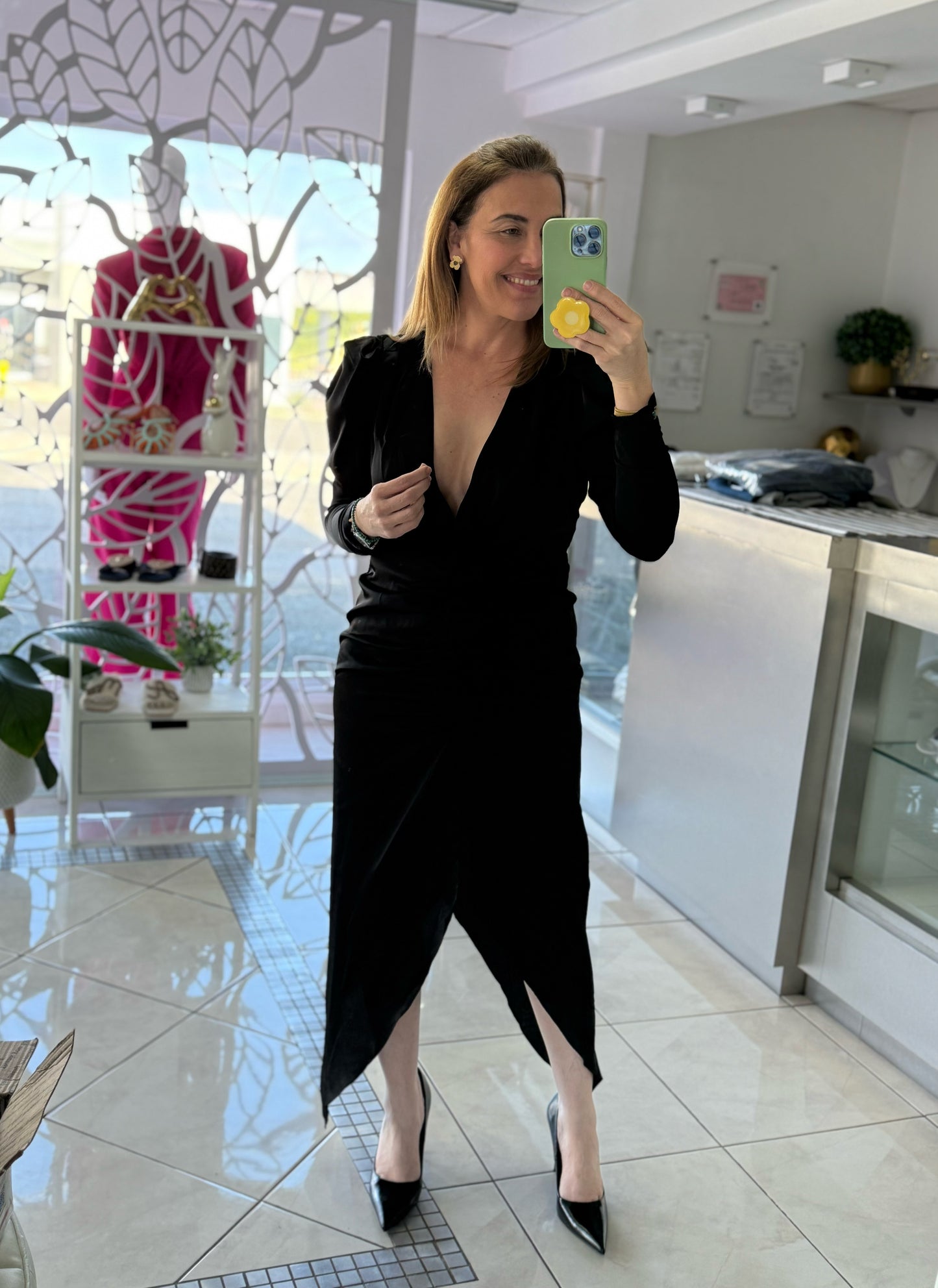 Elite Sartorial Midi Dress
