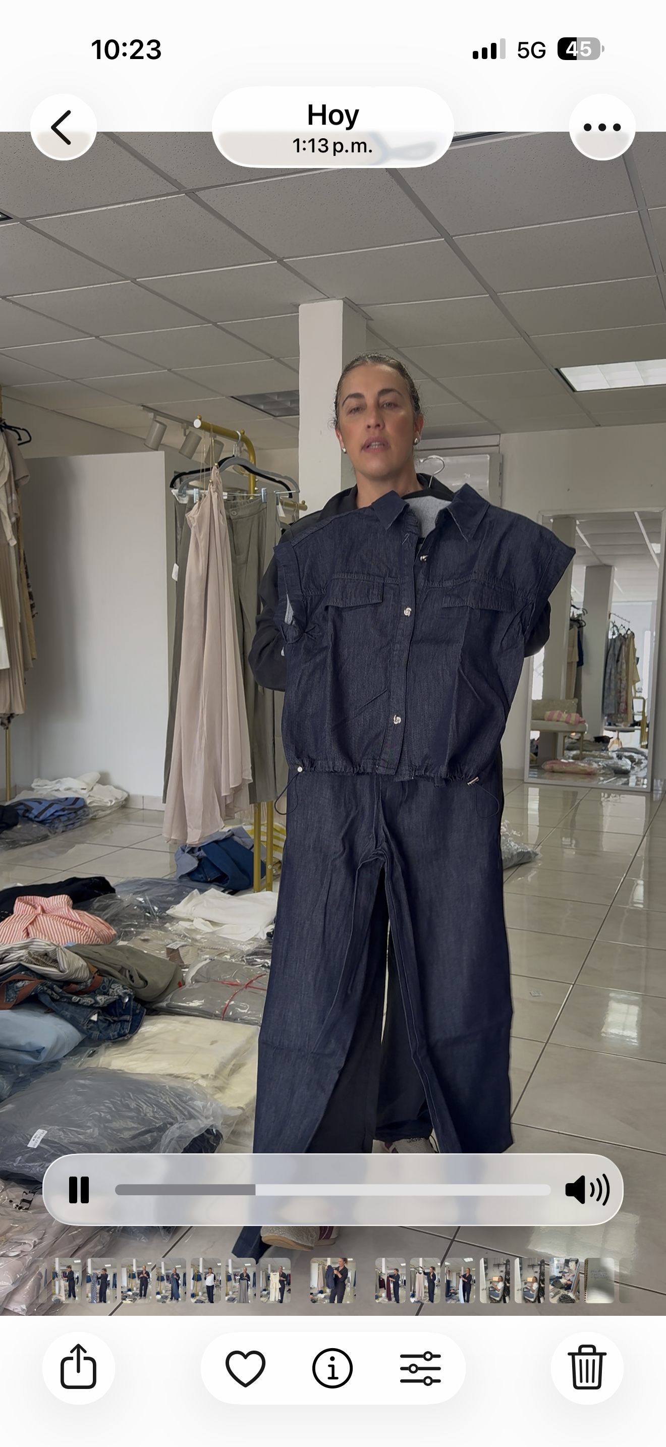 Set soft denim