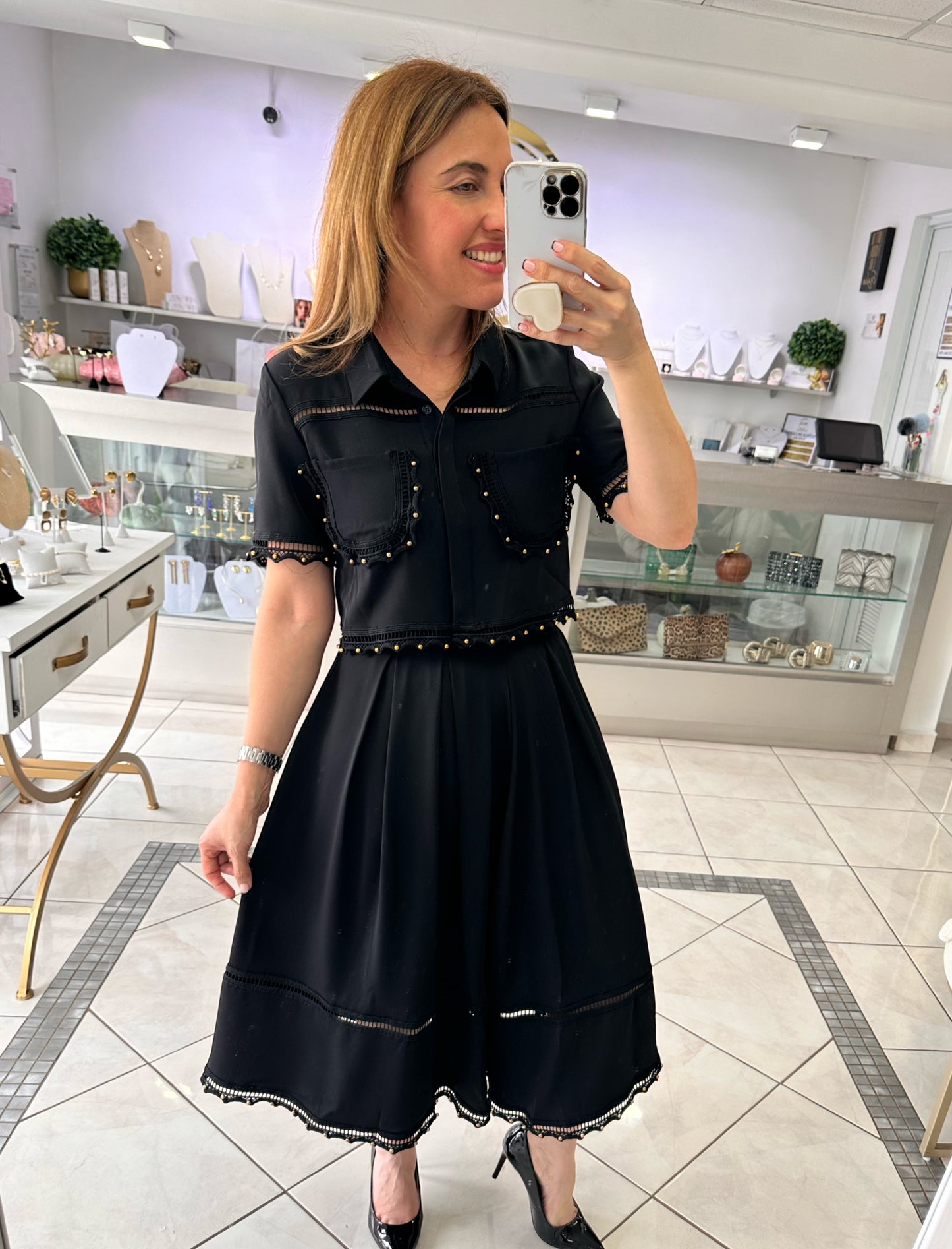 Mila Midi skirt set