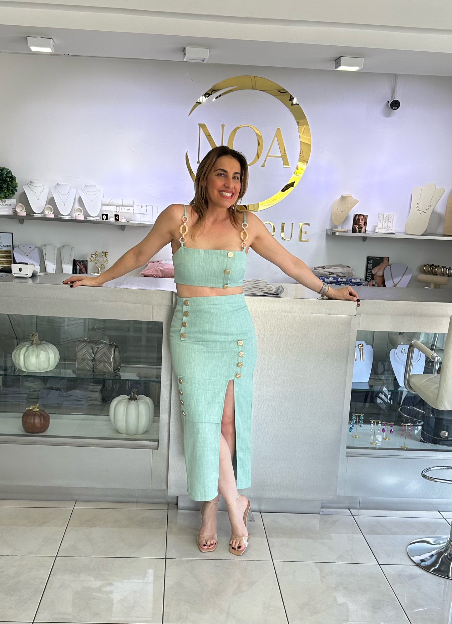 Milan Skirt Set