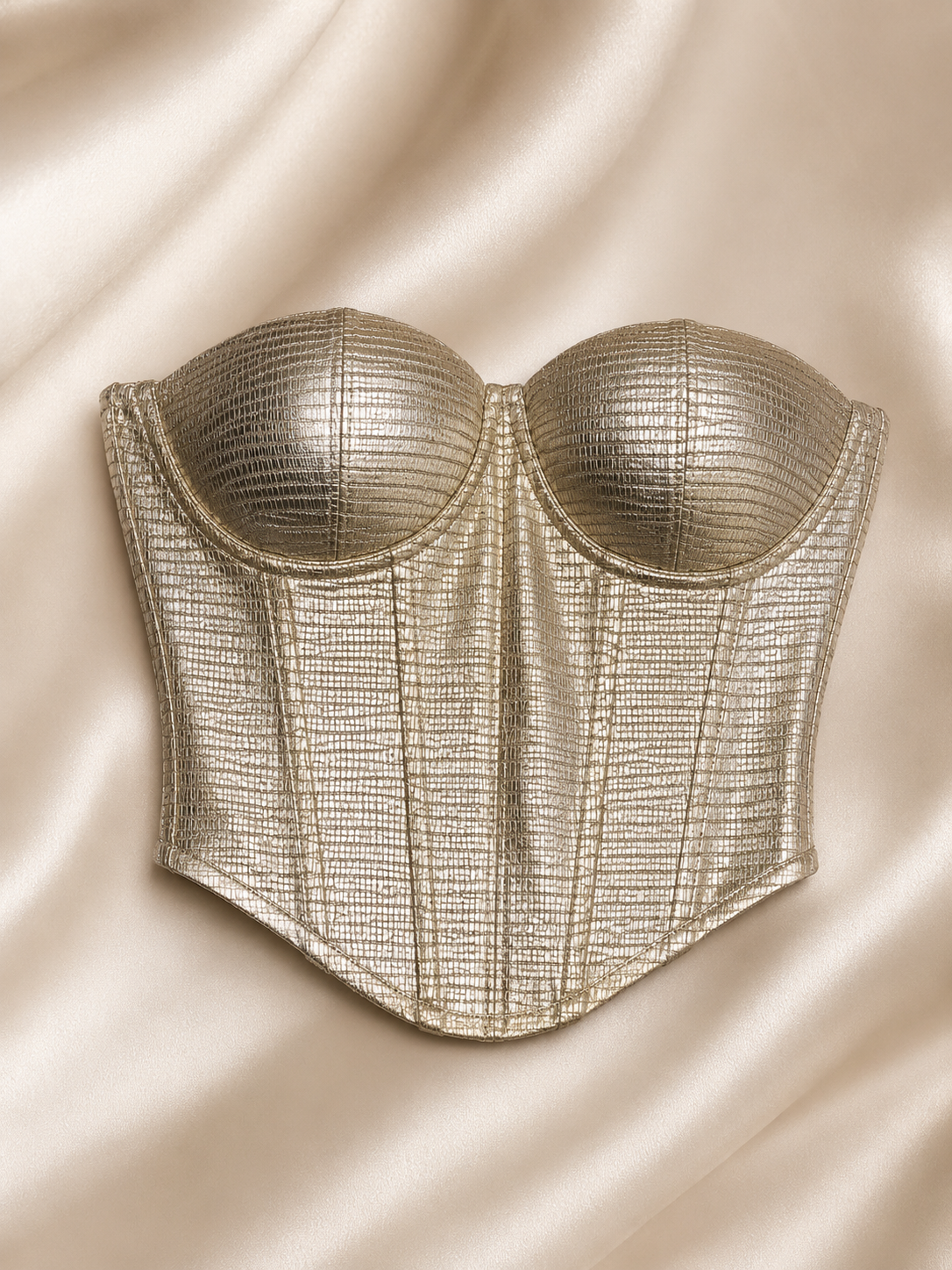 Gilded bustier