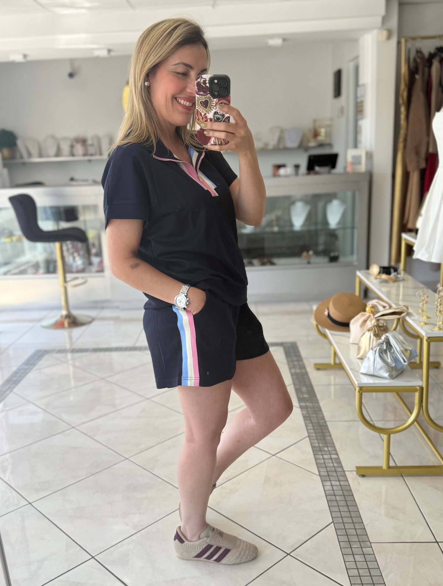 Stacy short set