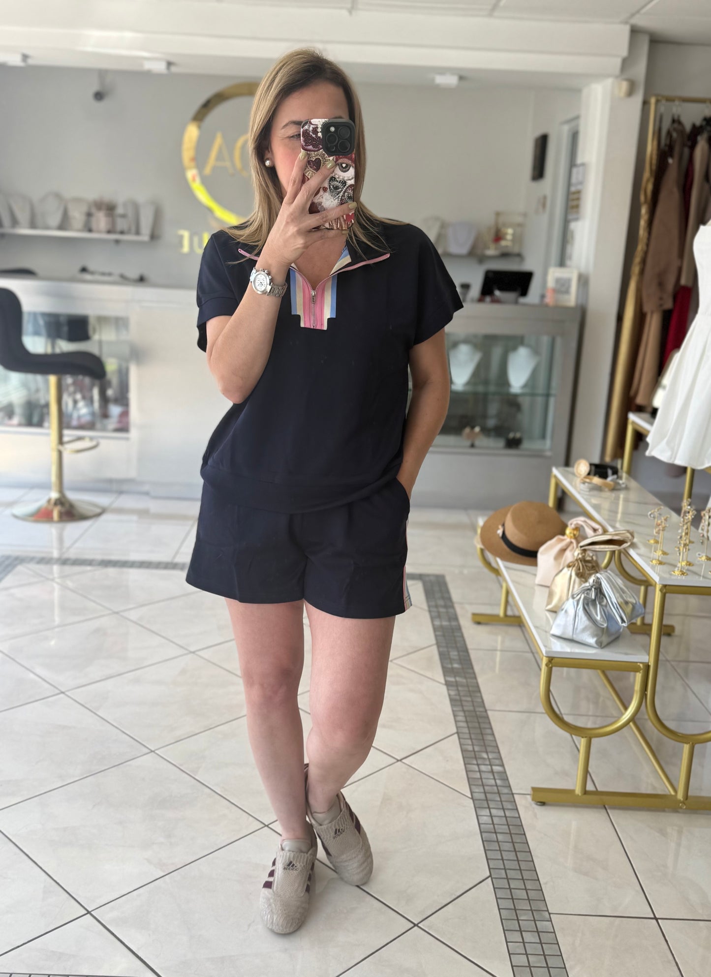 Stacy short set
