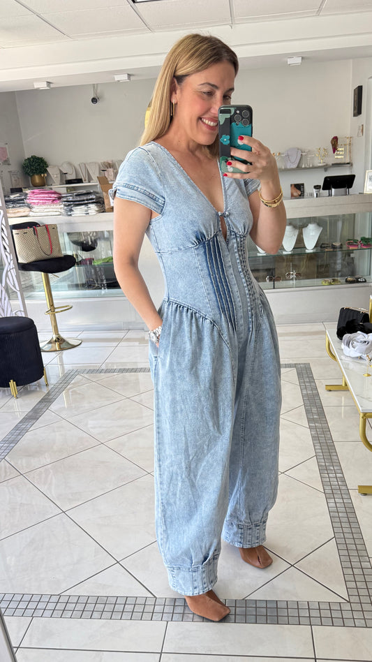 Denim Muse Jumpsuit