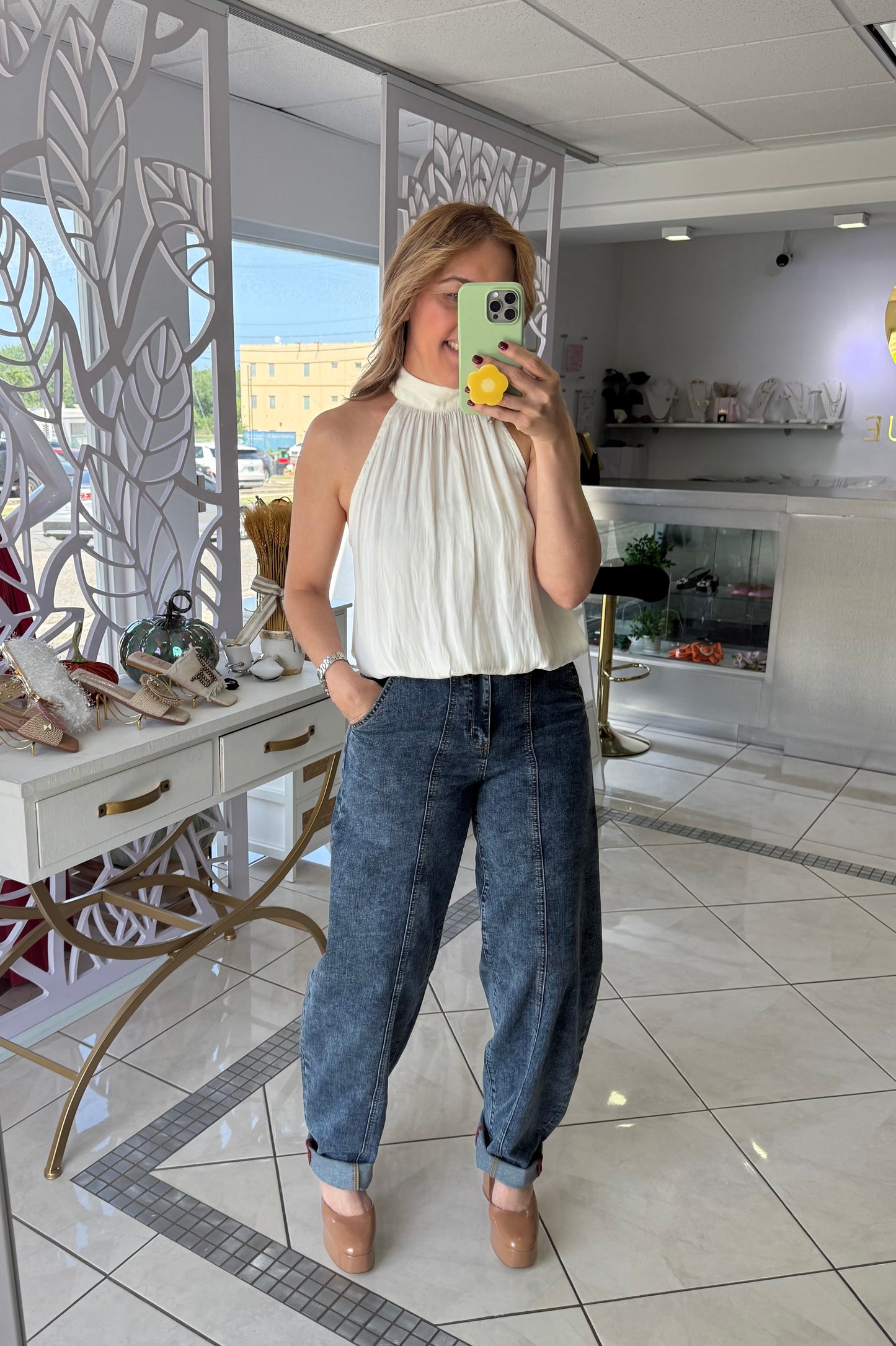 Slouchy vintage jean