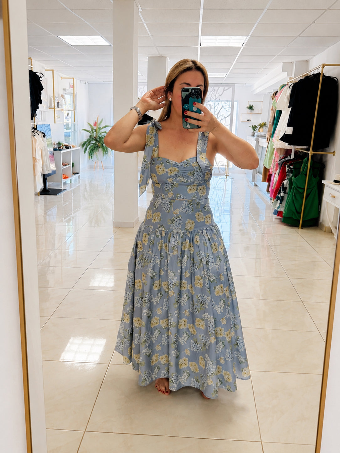 Floral Skirt Set
