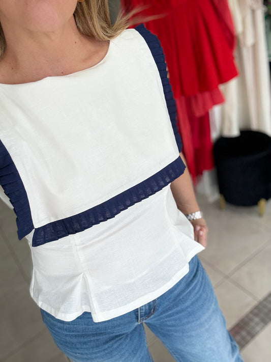 Sailor linen Blouse