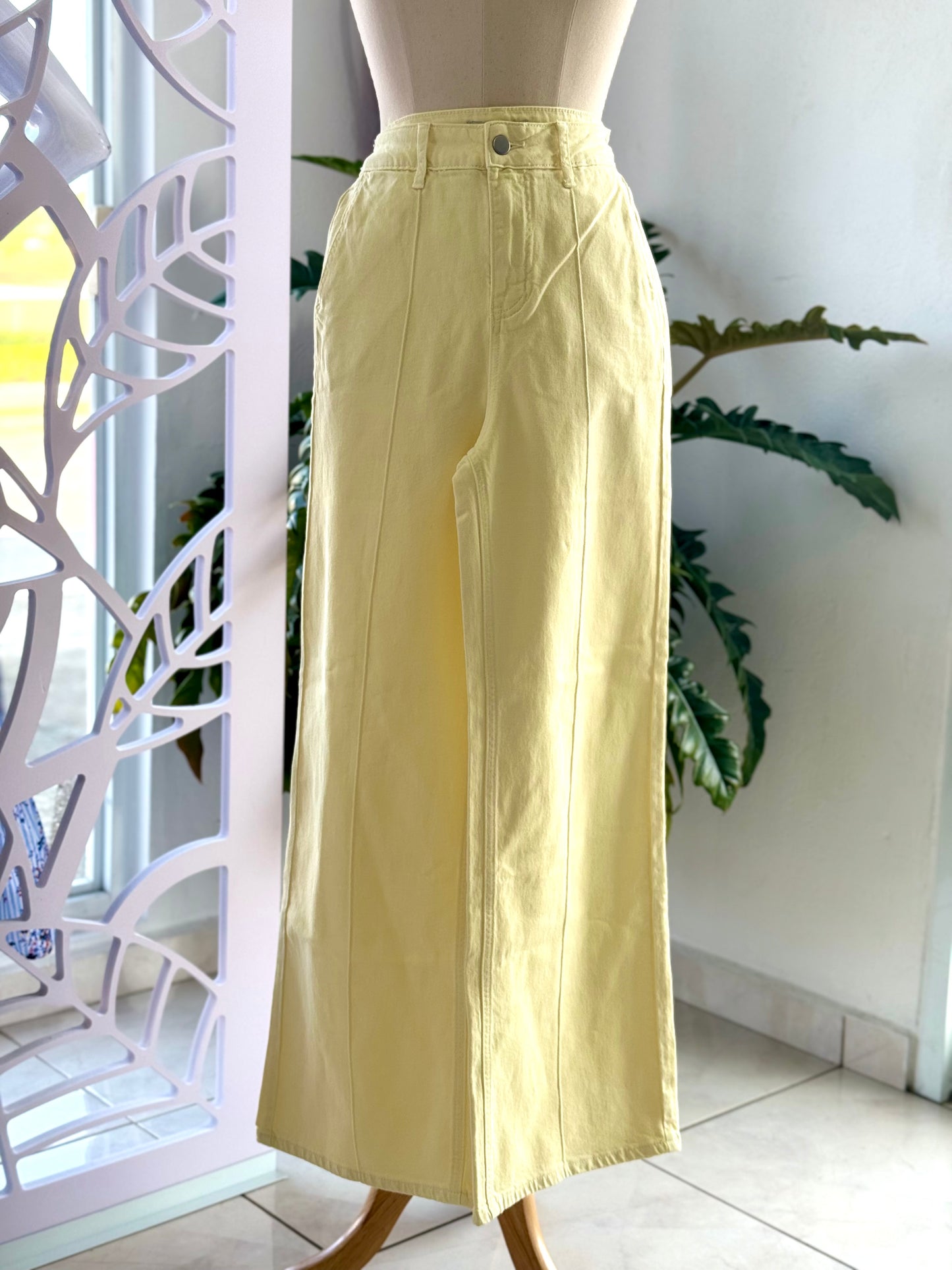 Sunny Yellow Denim