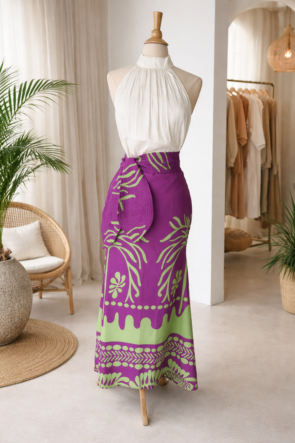 Araiza maxi skirt