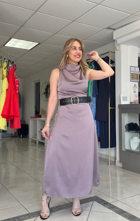 Smoked pearl elegance dress