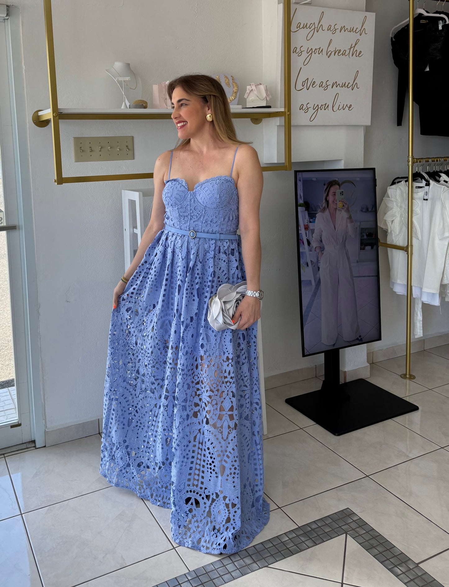 Ocean maxi dress