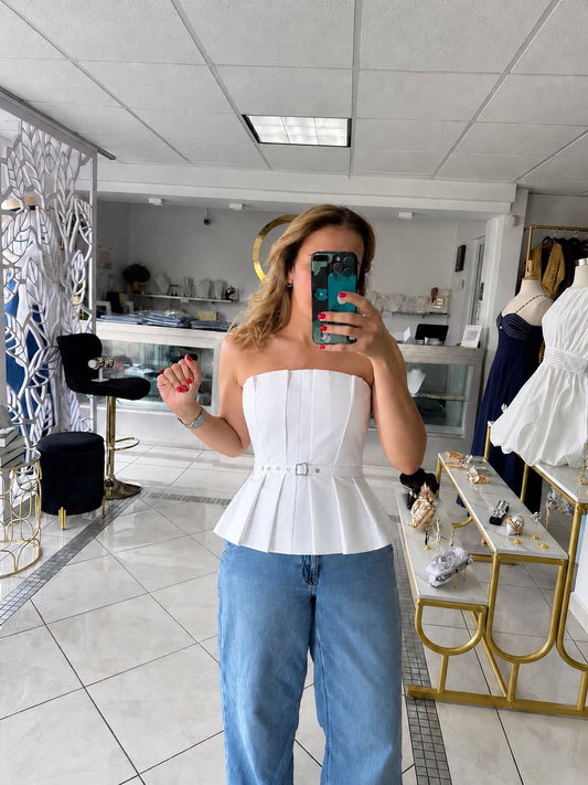 Alba Strapless Top