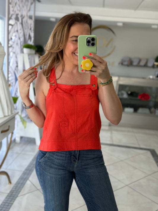 Tangerine top