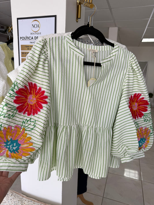 Savannah Bloom Blouse