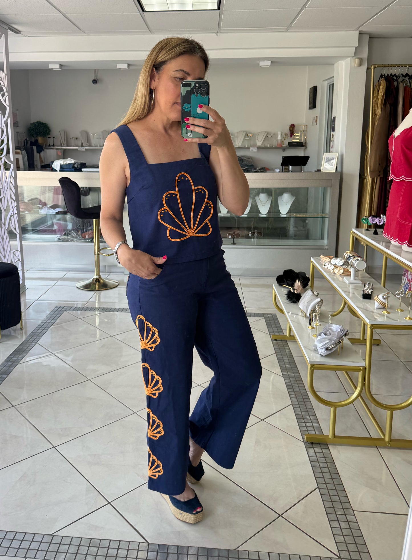 Seashells Pant Set