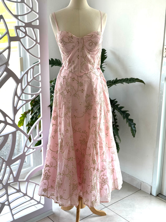 Evangeline Bustier-skirt set