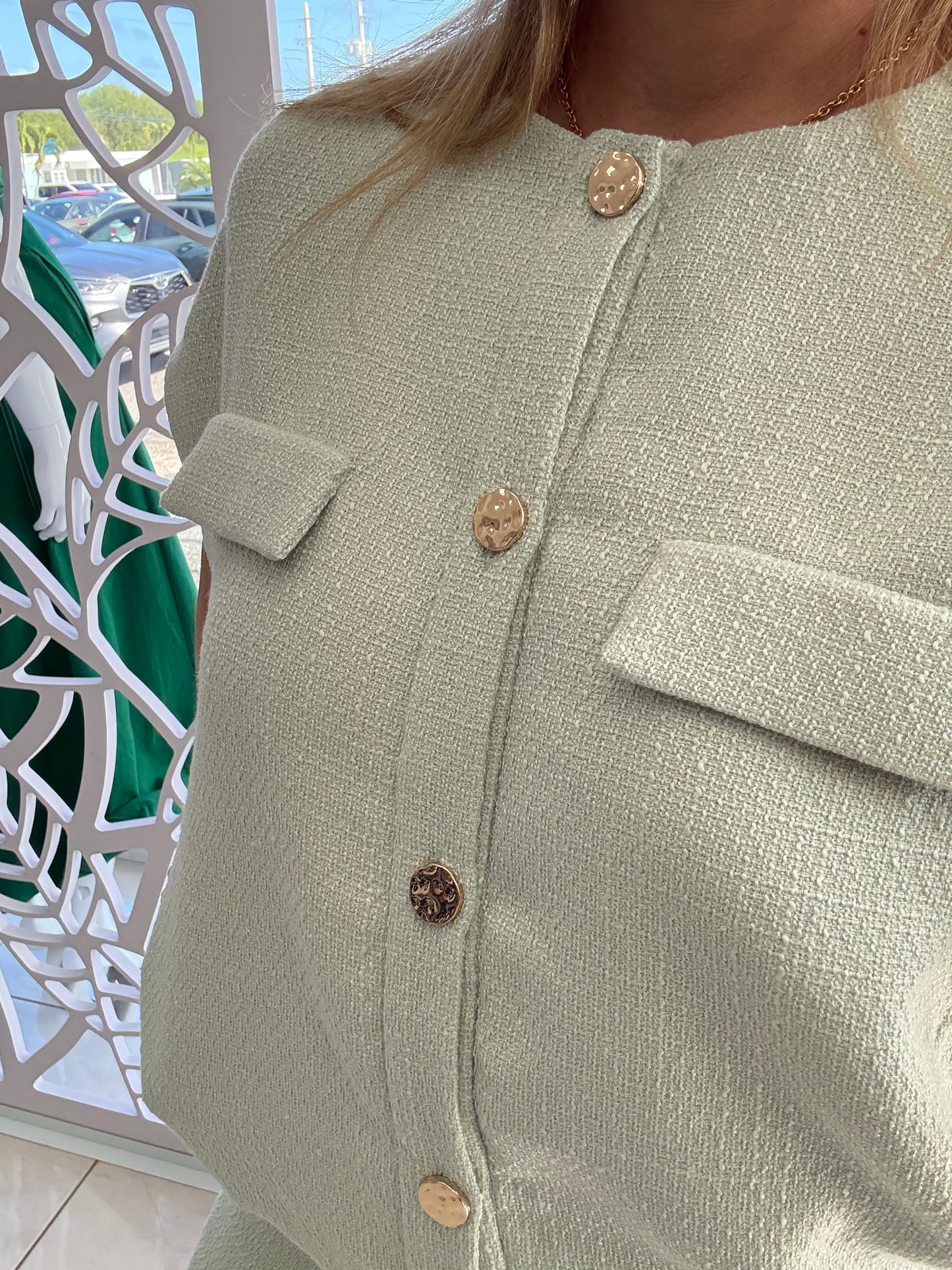 Bomber jacket short set
