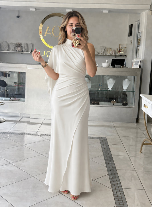Génesis satin dress