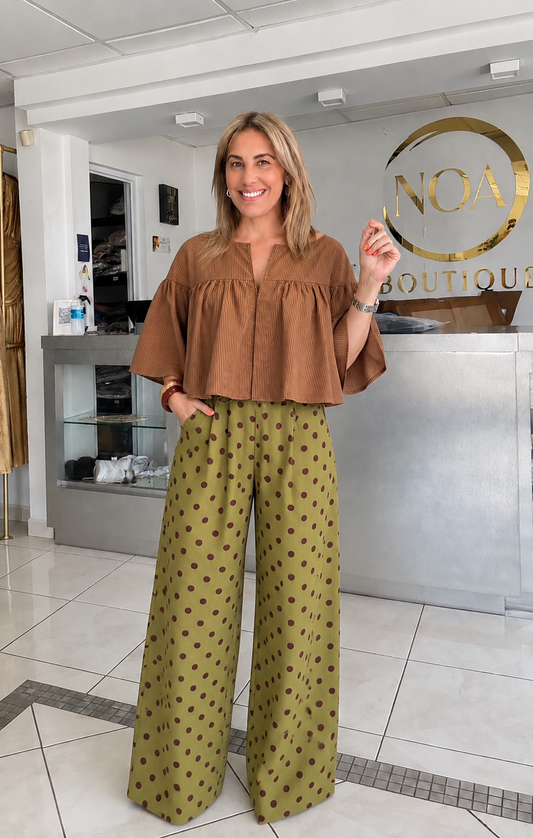 Polka pants