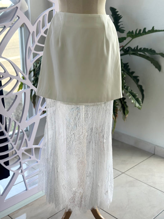 Grace in White Skirt