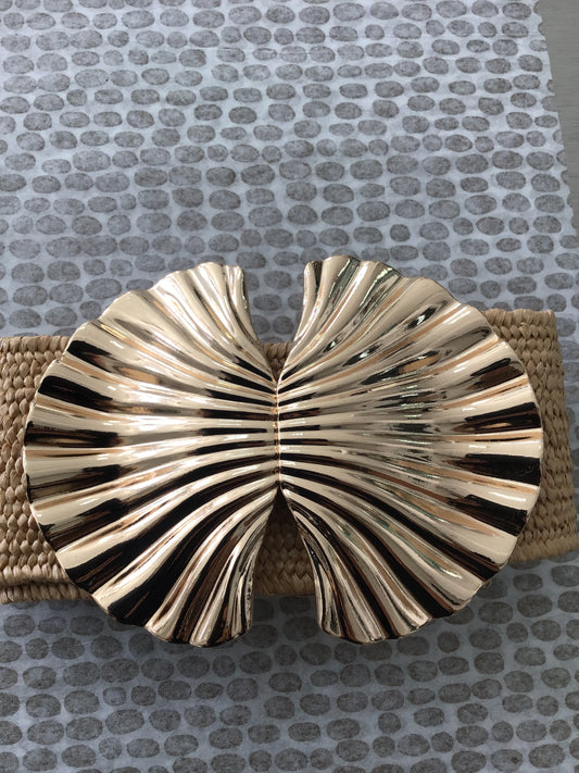 Boho camel belt